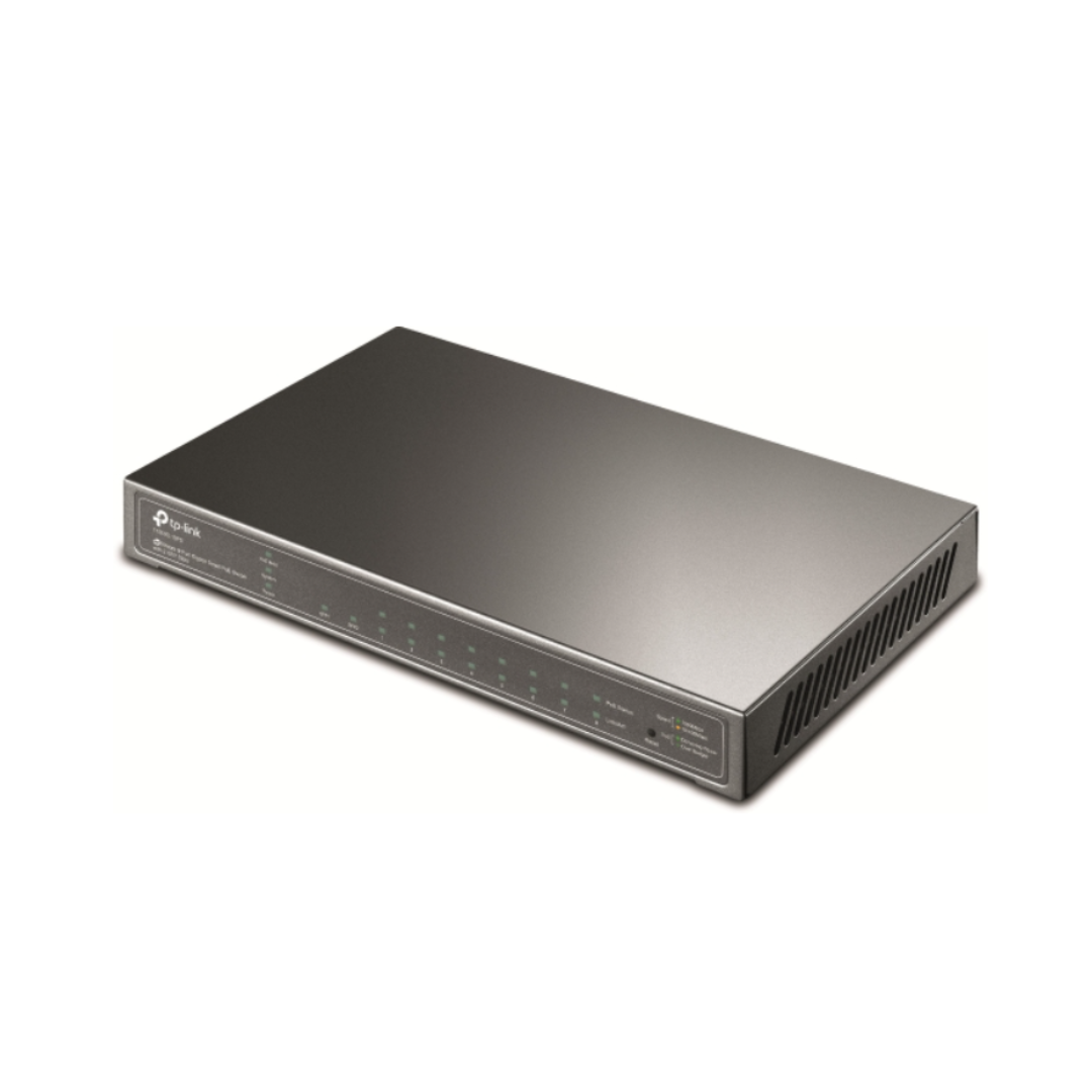 Network switch on a white background