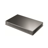 Network switch on a white background