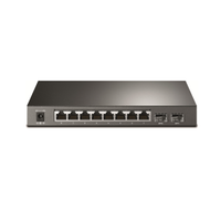 Network switch with multiple ports on a white background
