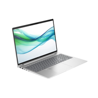 Laptop with a colorful display on a white background