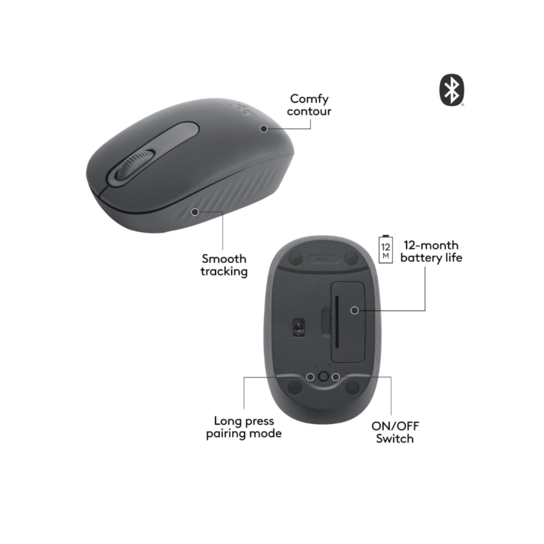 Logitech Wireless Mouse M196 910-007459