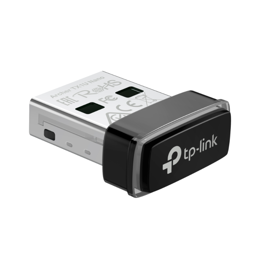 Tp-Link AX300 Nano Wi-Fi 6 Wireless USB Adapter Archer TX1U Nano