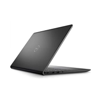 Black Dell laptop on a white background