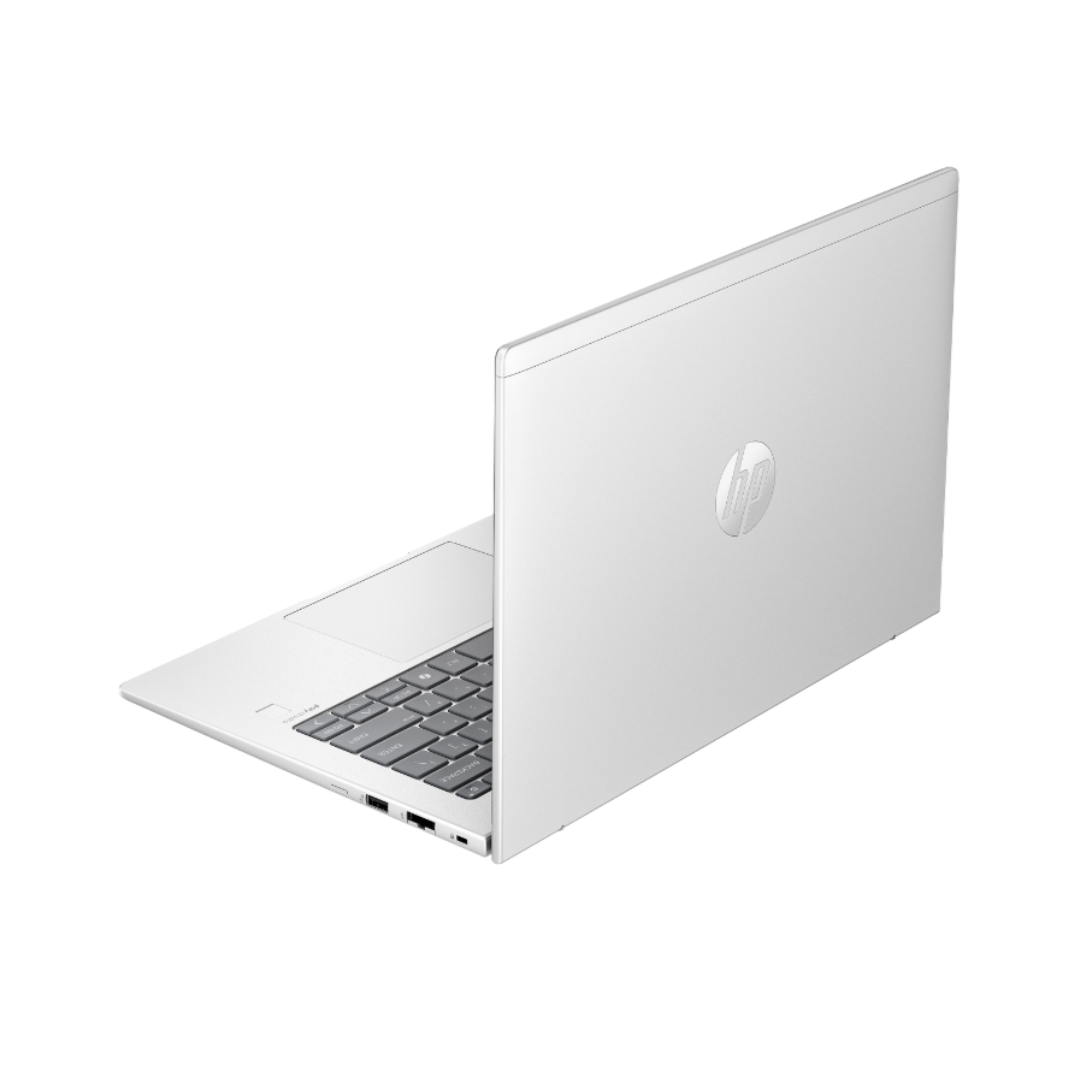 White laptop on a white background