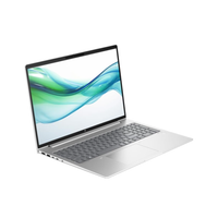 Laptop with a colorful display on a white background