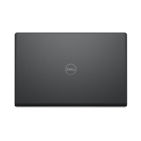 Black Dell laptop on a white background