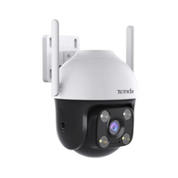 Tenda security camera with antennas on a white background