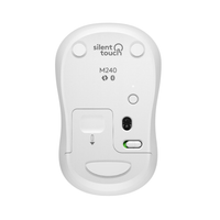 Logitech Wireless Bluetooth Mouse Off White Silent M240 910-007120