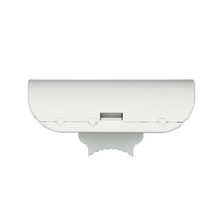 White electronic device on a white background