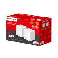MERCUSYS Wi-Fi 6 mesh router packaging on a white background
