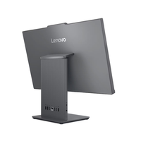 Lenovo computer monitor with stand on a white background