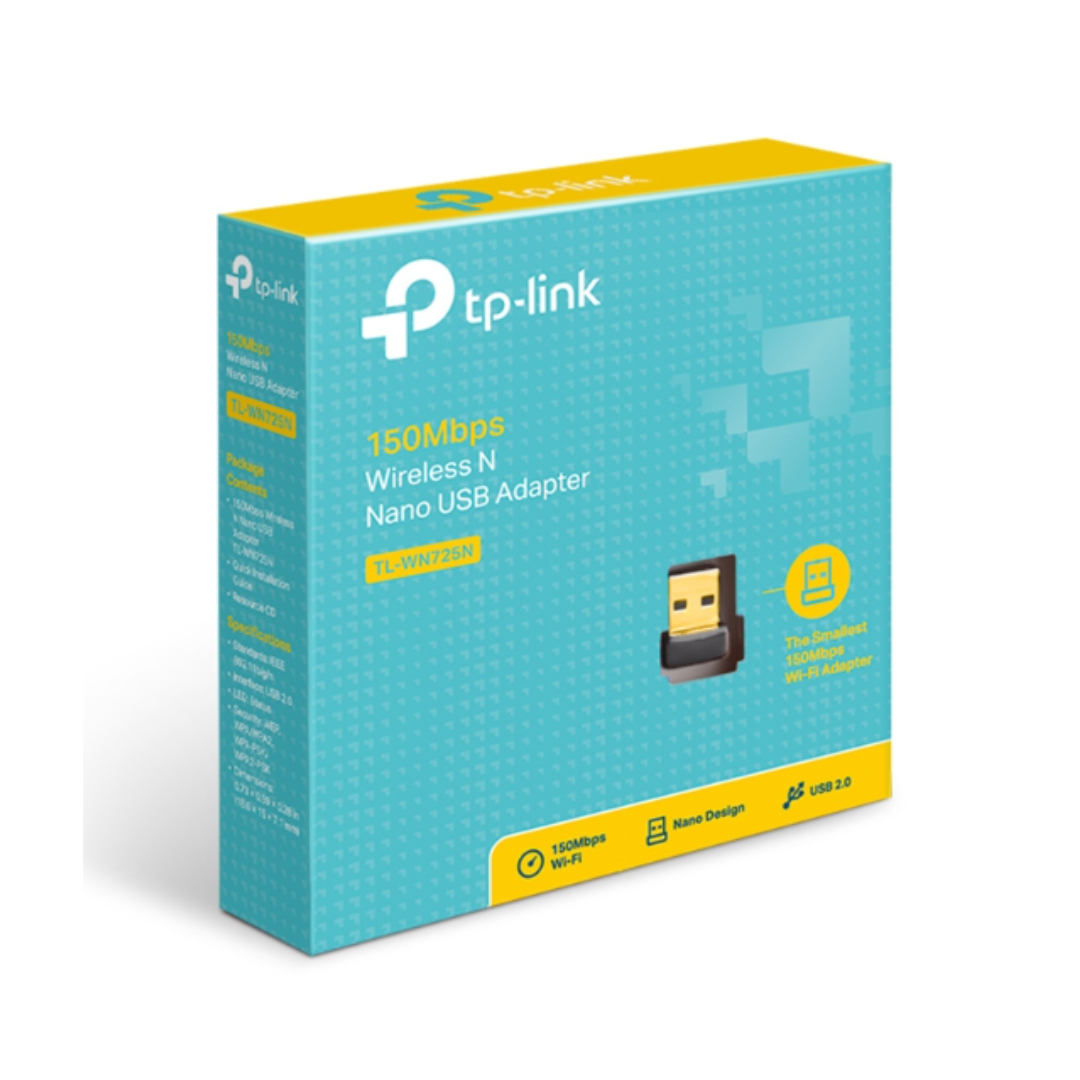 TP-Link USB adapter packaging on a white background