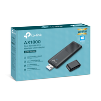 TP-Link Wi-Fi 6 USB adapter packaging on a white background