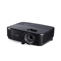 Black Acer projector on a white background
