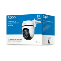 TP-Link Tapo security camera on a white background