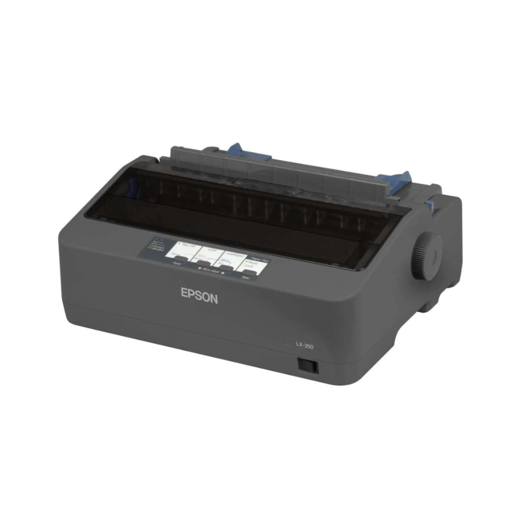 Epson dot matrix printer on a white background