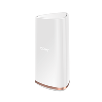 White electronic device with rose gold accents on a white background