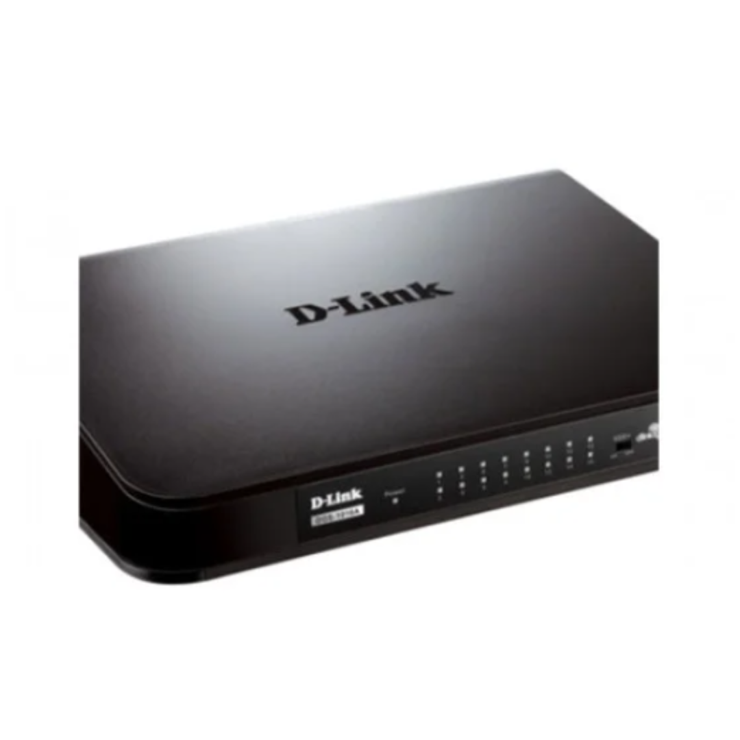 D-Link network switch on a white background