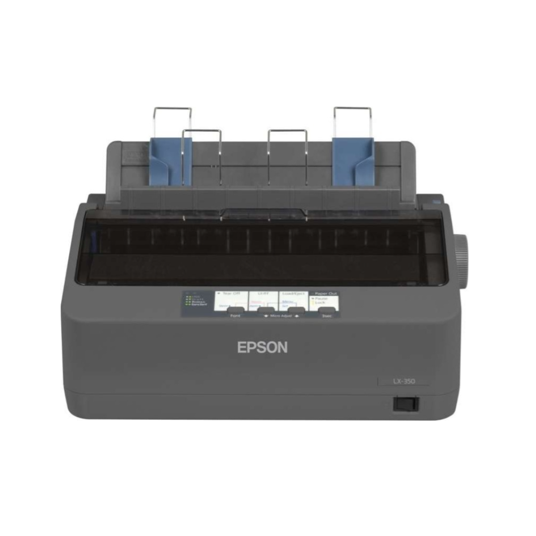 Epson dot matrix printer on a white background
