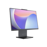 Monitor with a colorful display on a white background