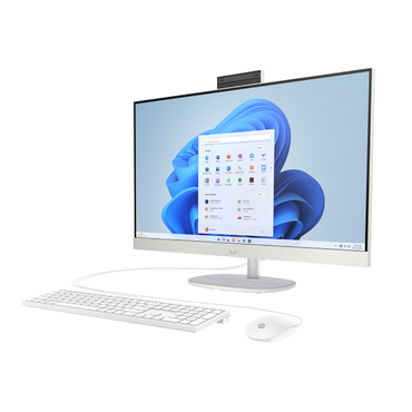 HP Aio i7-13th 8GB 512GB SSD 27.0" Tch DOS 27-cr0154nh White (A99BMEA#BH5)