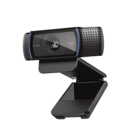 Logitech webcam on a white background