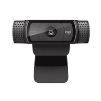 Logitech webcam on a white background