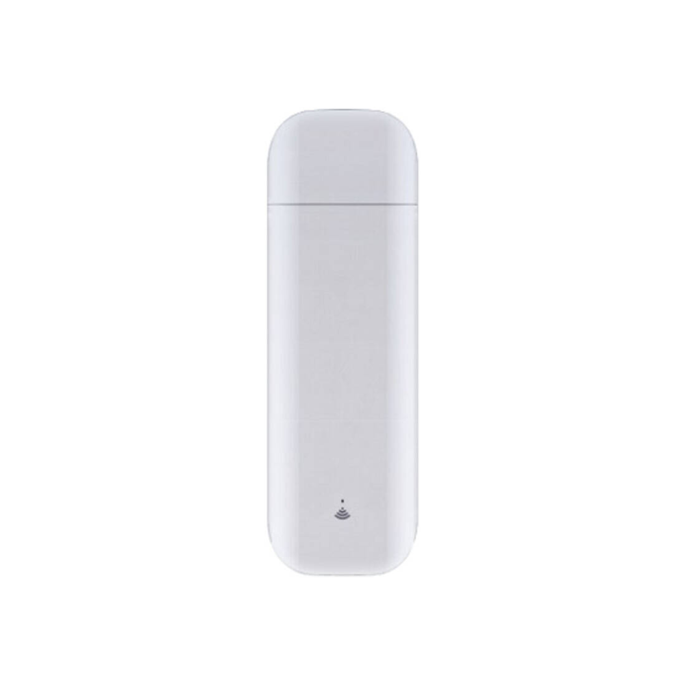 White electronic device on a white background