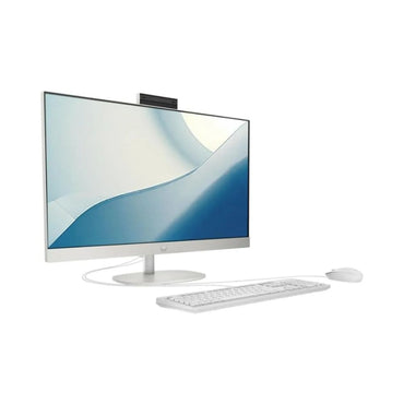 HP 24-cr1004l All-in-One PC | 23.8" FHD | Intel Core Ultra 5 125U | 8GB RAM | 512GB SSD | FreeDOS | Shell White (CW2V0PA#UUF)