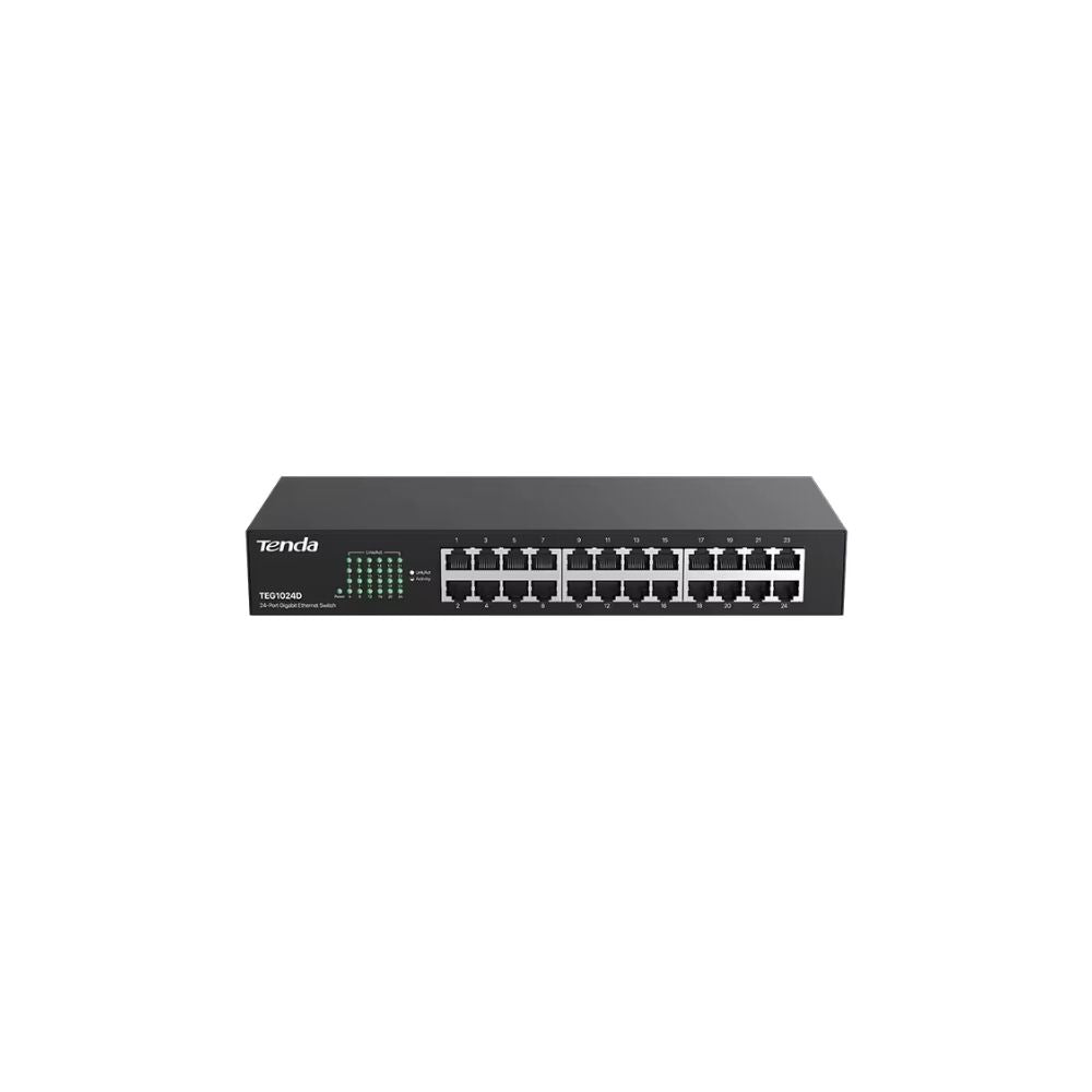 Tenda TEG1024D 24-Port Gigabit Unmanaged Desktop & Rackmount Switch