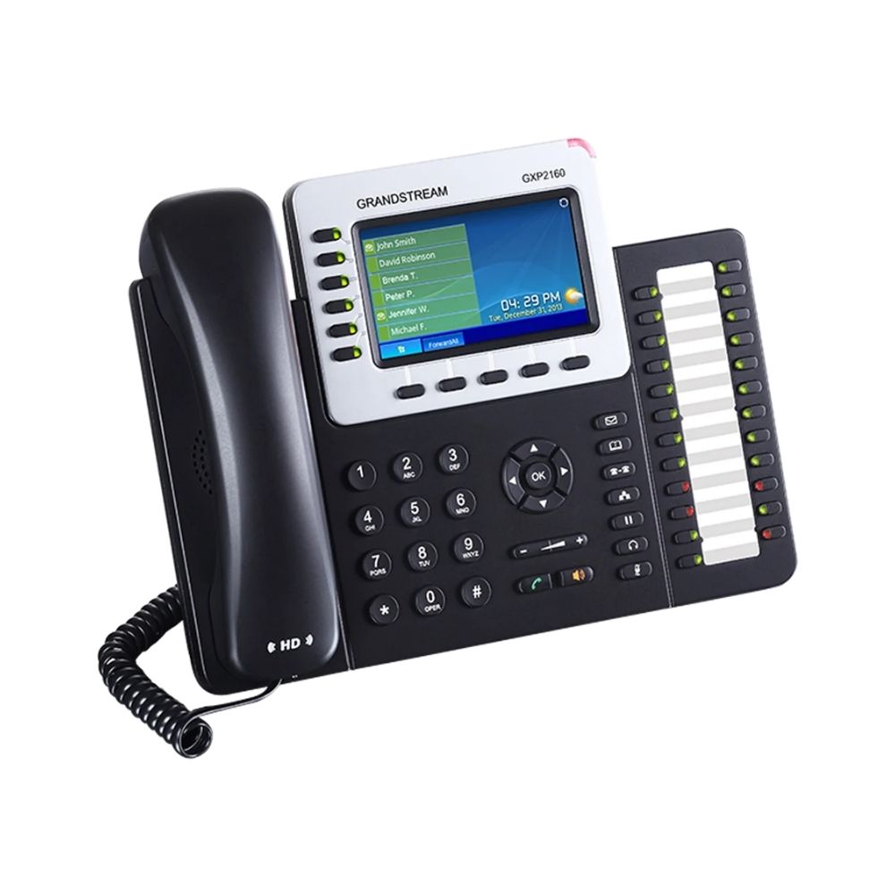 Grandstream GXP2160 High-End 6-Line Gigabit IP Phone with 24 BLF Keys