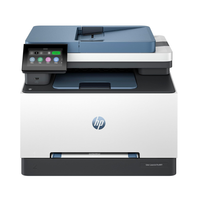 HP printer on a white background