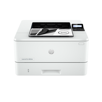 HP laser printer on a white background