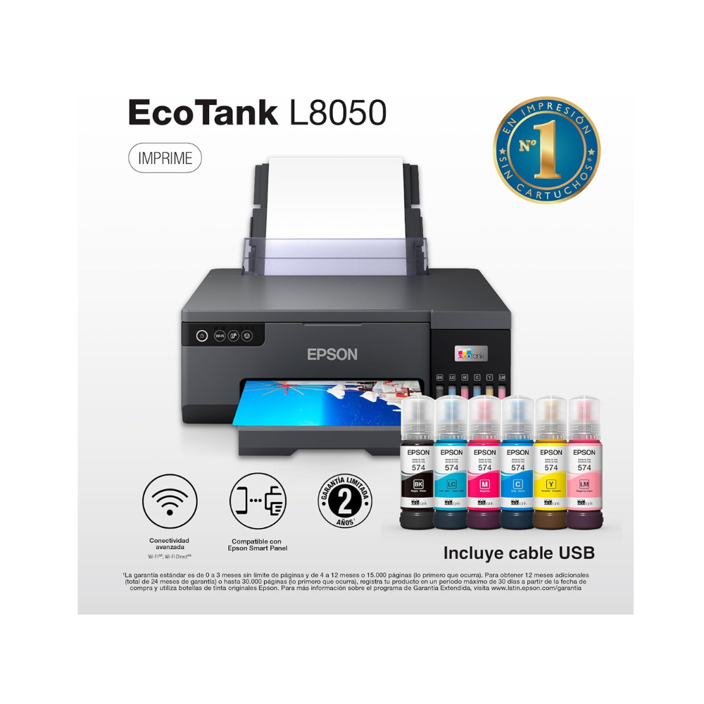 Epson Printer Eco Tank Inkjet L18050