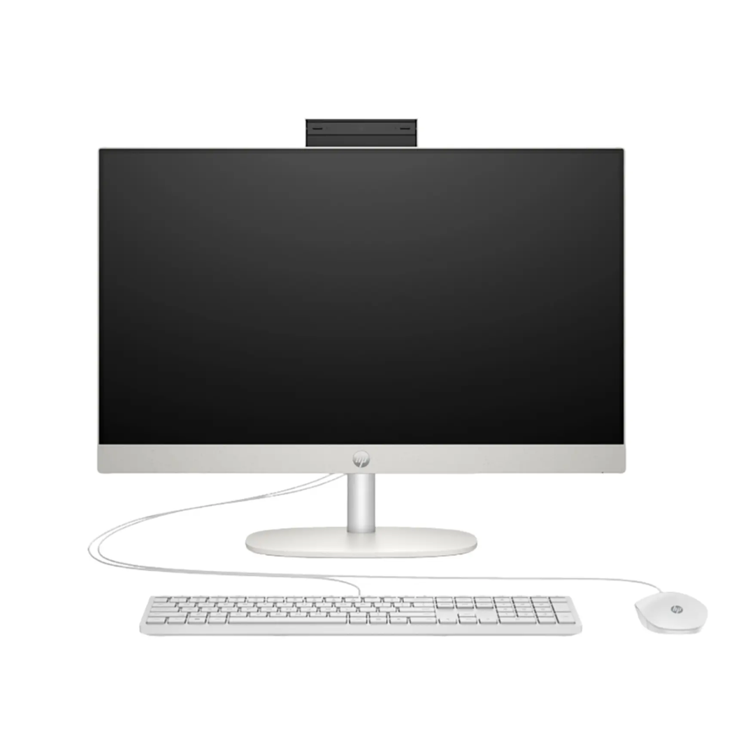 HP Aio 13th Gen i5 8GB 512GB SSD 23.8-inch Touchscreen White