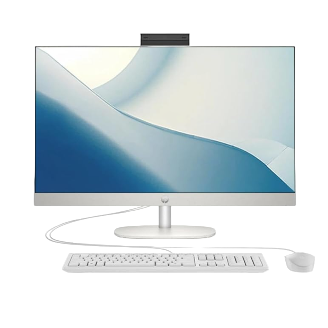 HP All-in-One 24-cr0032l i5-1334U | 8GB RAM, 512GB SSD, 23.8" FHD Shell White