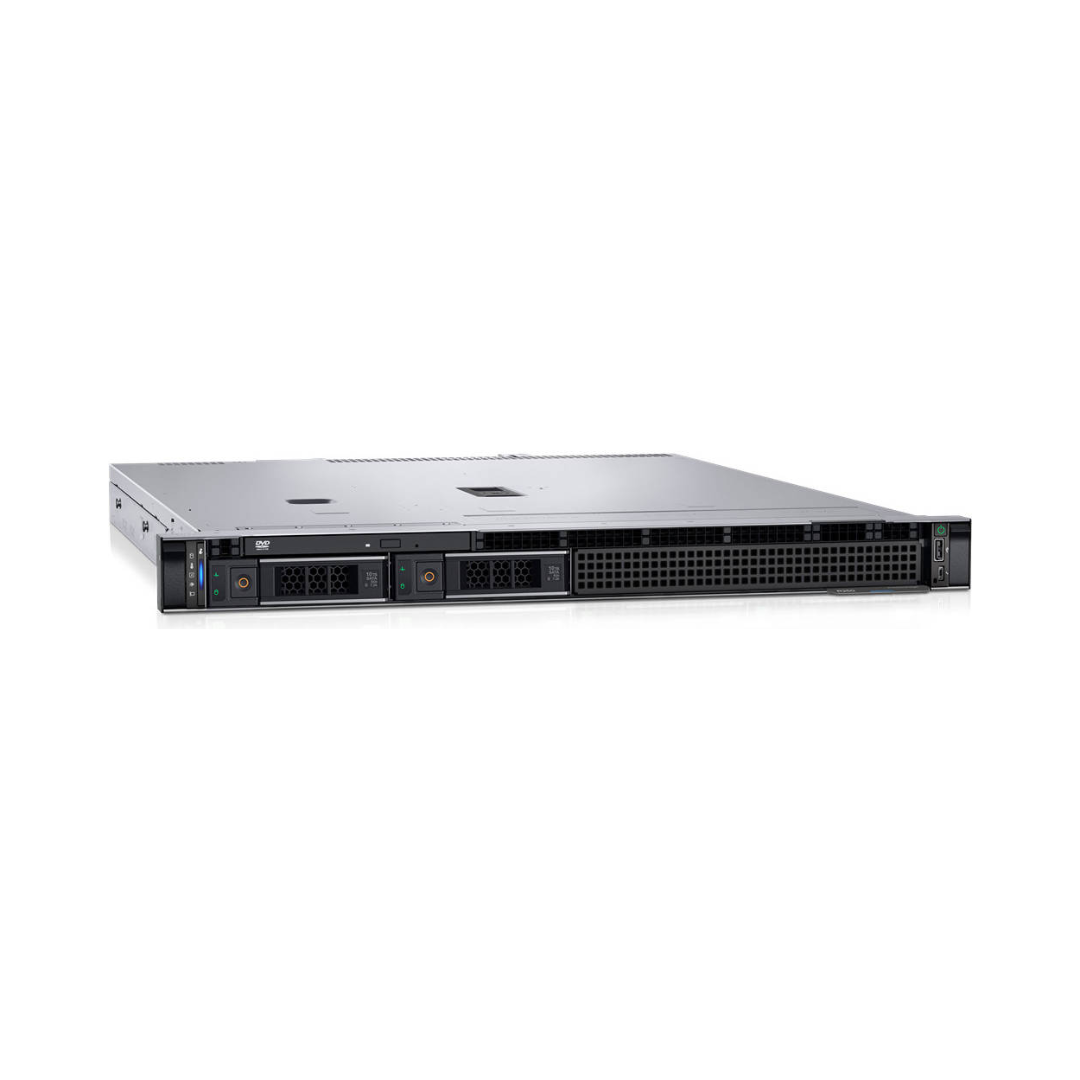 Server rack on a white background