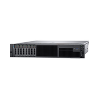 Server rack on a white background