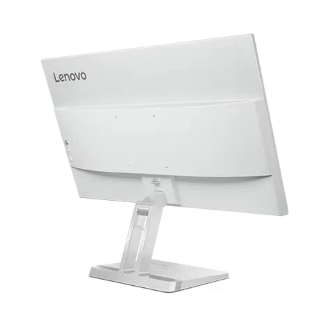 Lenovo computer monitor on a white background
