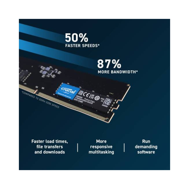 Crucial Ram 16GB DDR5 Desktop 4800