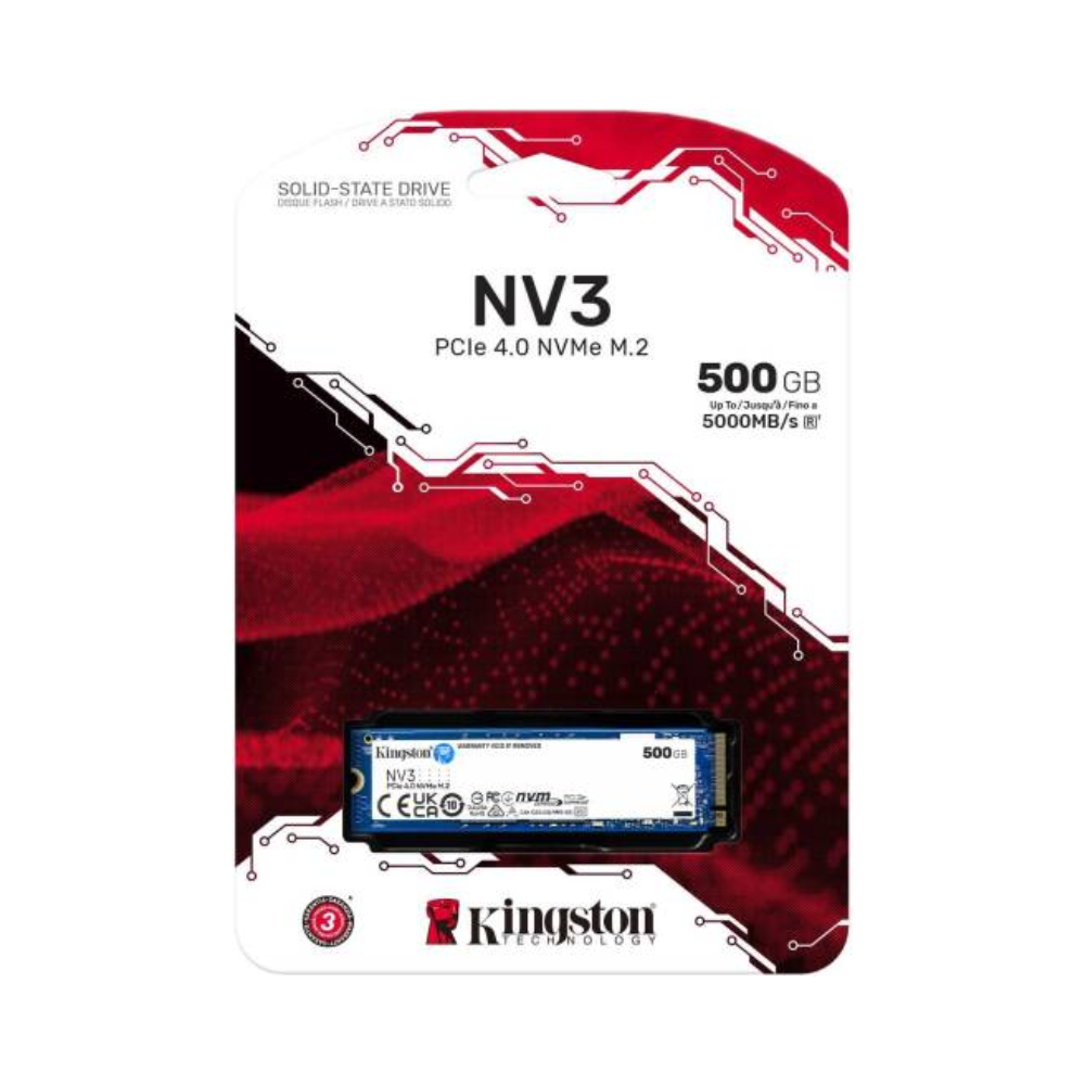 Kingston M.2 SSD- 500GB SNV3S Nvme NV3