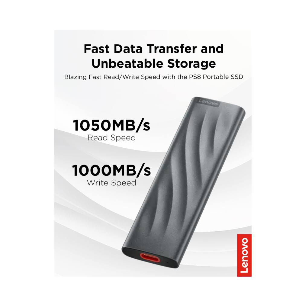 Lenovo Portable SSD PS8 – 1TB / 2TB