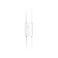 White router with antennas on a white background