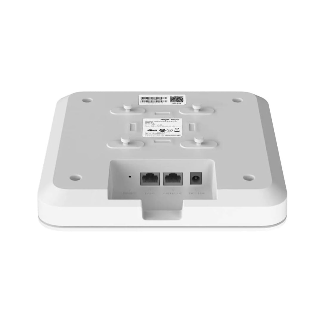 White electronic device with ports on a white background