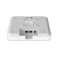 White electronic device with ports on a white background