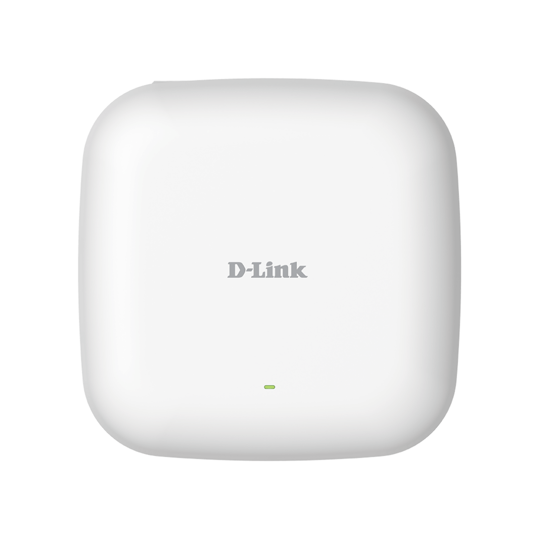 White D-Link device on a white background
