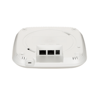 White electronic device with ports on a white background