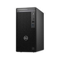 Dell computer tower on a white background