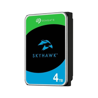 Seagate SkyHawk 4TB hard drive on a white background