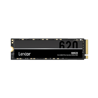 Lexar NM620 NVMe SSD on a white background